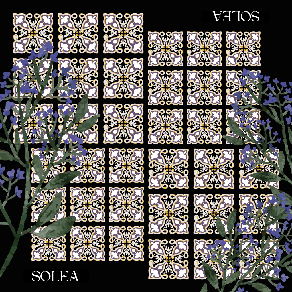 Amalfi Lavender Satin Scarf